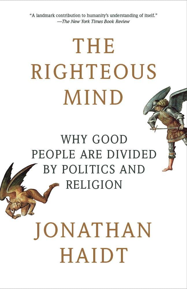 The Righteous Mind Cover